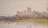HISCOX George Dunkerton,A View of Windsor Castle from the River,1887,John Nicholson 2017-12-20