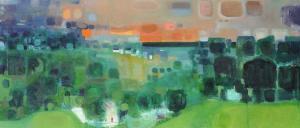 HITCHENS John 1940,An Abstract Landscape,John Nicholson GB 2018-06-20