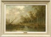 HITCHENS Joseph 1838-1893,The Birches,Clars Auction Gallery US 2009-09-13