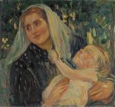 HITZ Dora 1856-1924,A mother and child,Bonhams GB 2005-08-28