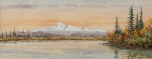HITZ Dora 1856-1924,Mt. Baker From the Fraser River,1920,Maynards CA 2024-04-17