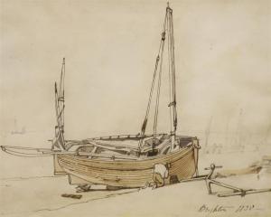 HIVE Henry George 1811-1895,Mending fishing boats,Gorringes GB 2021-05-17