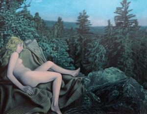 HNEVKOVSKY Jaroslav 1884-1956,Nude in a landscape,1928,Meissner Neumann CZ 2012-12-16