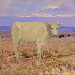 HOAD Jeremiah 1924-1999,Cattle on the Bog,Morgan O'Driscoll IE 2023-01-30