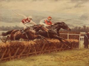 HOARE Gillian E 1900,Monksfield and Sea Pigeon, Champion Hur,1979,Simon Chorley Art & Antiques 2020-10-27