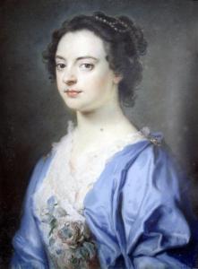 HOARE OF BATH William 1707-1792,Portrait of a lady wearing a blue dress,Gorringes GB 2009-02-04