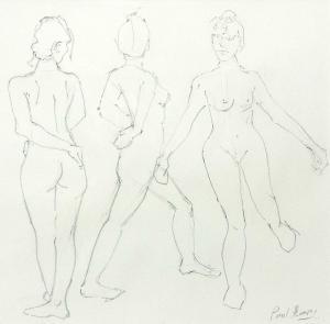 HOARE PAUL 1952,Three Nudes,David Lay GB 2024-04-11