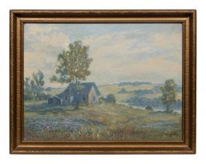 HOBBY Jess Carl 1871-1938,Pastoral Landscape,Hindman US 2021-08-18