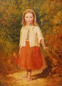 HOBSON Henry E,Study of a young girl carrying a flagon,Fieldings Auctioneers Limited 2013-07-27