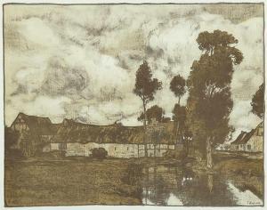 HOCH Franz Xaver 1869-1916,Pappeln,1903,Winterberg Arno DE 2020-10-17