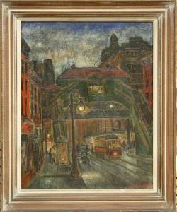 HOCHFELD Joseph,Depression Twilight,1933,Clars Auction Gallery US 2009-05-03