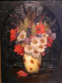 HOCK K 1900-1900,FLORAL STILL LIFE,1916,William Doyle US 2006-07-12