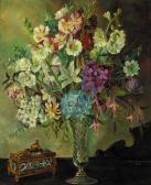 HOCKEN Grace Marion, Paul,A Summer Bouquet; and Summer flowers in a vase,1946,Christie's 2000-07-20