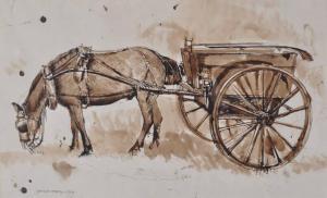 HOCKEY James 1904-1990,Horse & cart,Burstow and Hewett GB 2011-10-19