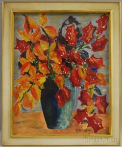 HOCKLEY AUSTIN Dasy,Floral Still Life,1949,Skinner US 2012-02-16
