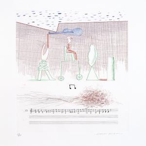 HOCKNEY David 1937,Parade,1976,Bruun Rasmussen DK 2011-05-30