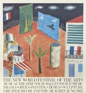 HOCKNEY David 1937,The New World Festival for the Arts,1982,Bonhams GB 2013-07-28