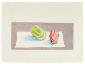 HOCKNEY David 1937,TWO PEPPERS (SCOTTISH ARTS COUNCIL 156; MUSEUM OF ,1973,Sotheby's GB 2019-03-20
