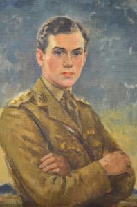 HODGES F.E,Posthumous portrait of Lieutenant John R.G. Hudson,Andrew Smith and Son GB 2013-10-29