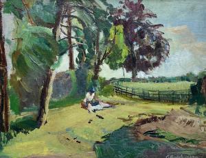 HODGKINSON george 1914-1997,Cheetham Park Stalybridge,David Duggleby Limited GB 2024-03-15