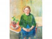 HODGKINSON george 1914-1997,Portrait of a lady,Capes Dunn GB 2011-04-12