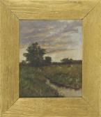 HOEBER Arthur 1854-1915,Tonalist landscape,Eldred's US 2016-02-27