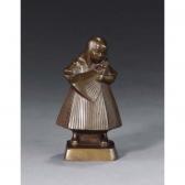 HOEF van der Chris J,a bronze sculpture of a girl modelled by c. j. van,Sotheby's 2003-06-03
