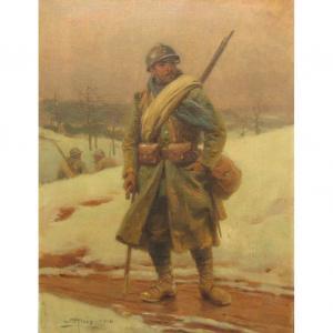 HOEN Alfred Georges 1869-1954,Soldier,1916,William Doyle US 2011-02-09