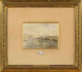 HOETERICKX Emile 1858-1923,Le London Bridge,1882,VanDerKindere BE 2021-03-23