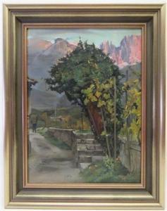 HOFBAUER Louis 1889-1932,Südtiroler Weinbauer auf dem Heimweg,Palais Dorotheum AT 2017-10-13