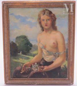HOFER Andre 1890-1973,Portrait de jeune fille,Millon & Associés FR 2021-11-30