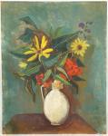 HOFER Carl 1878-1955,Still life with flowers,1945,Ruggiero Associates US 2009-05-07