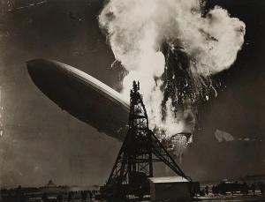 HOFF Charles 1905-1975,Hindenburg Explosion,1937,Minerva Auctions IT 2016-05-10