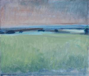 HOFF Ulrik 1938-2023,Coastal landscape,2001,Bruun Rasmussen DK 2024-01-30