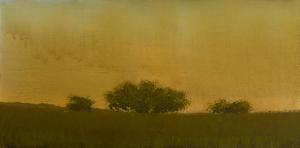 HOFFER PETER 1965,Landscape with Trees,Heffel CA 2023-01-26