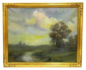HOFFMAN Gustave Adolph 1869-1945,Summer landscape,Winter Associates US 2015-07-27