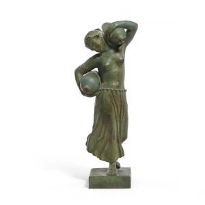 HOFFMANN Anker 1904-1985,Standing woman with amphora,1935,Bruun Rasmussen DK 2023-07-04