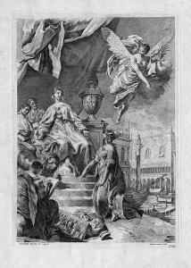 HOFFMANN Felicità 1728-1760,Allegorie der Venezia,Galerie Bassenge DE 2014-11-27