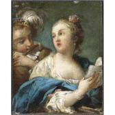 HOFFMANN Felicità 1728-1760,RITRATTO DI CANTANTE CON FLAUTISTA,Sotheby's GB 2006-10-18