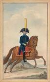 HOFFMANN Nicolaus 1740-1823,Un officier de cavalerie,De Maigret FR 2019-12-04