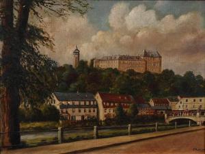 HOFFMANN R,Ansicht Schloss Greiz,1900,Wendl DE 2016-10-20