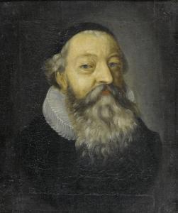 HOFFMANN Samuel 1592-1648,Portrait of "Vater" Hofmann,Deacon.,Galerie Koller CH 2010-09-13