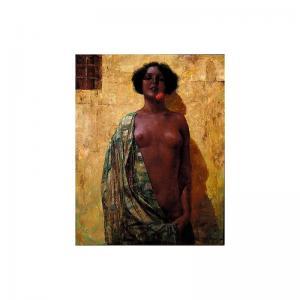 HOFFMANN VON VESTENHOF August 1849,nude with rose,Sotheby's GB 2002-12-03