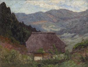 HOFFRITZ Heinrich,Schwarzwald Landschaft,1921,Wendl DE 2021-03-06