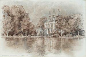 HOFKER Willem Gerard 1902-1981,City riverside estate ',1980,Venduehuis NL 2023-11-16