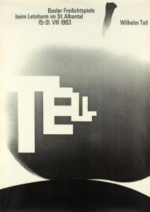 HOFMANN Armin 1920,WILHELM TELL / BASLER FREILICHTSPIELE,1963,Swann Galleries US 2020-06-18