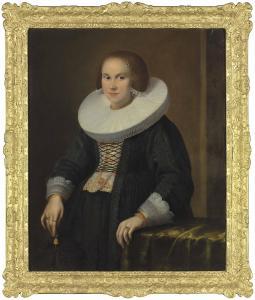 HOFMANN Samuel 1592-1648,Portrait of a young lady,Christie's GB 2018-03-14