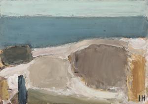HOFMEISTER Johannes 1914-1990,Landscape with a view towards the sea,Bruun Rasmussen DK 2024-04-16