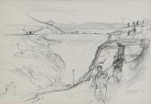 HOGARTH Paul 1922-2001,The Kuanting Reservoir,1954,Sworders GB 2023-04-25