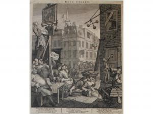 HOGARTH William 1697-1764,BEER STREET,1751,Lawrences GB 2017-10-13